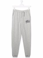 Ralph Lauren Kids pantalon de jogging à logo imprimé - Gris