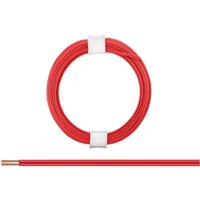 Donau Elektronik 114-00 Draad 2 x 0.08 mm² Rood 5 m