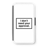 Don't need approval: iPhone XS Flip Hoesje