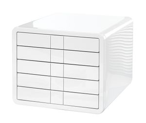 HAN HA-1551-12 Ladenkast I-Box Met 5 Gesloten Laden Wit