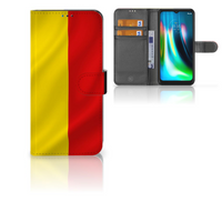 Motorola Moto G9 Play | E7 Plus Bookstyle Case Belgische Vlag - thumbnail