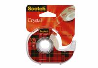 3M Scotch Crystal Clear Tape - Navulbare Dispenser - 19 mm x 15 m - thumbnail