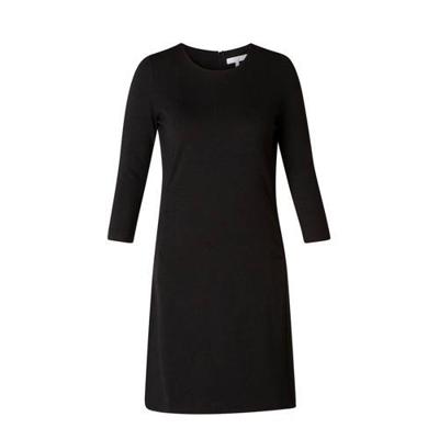 Yest jurk Ylona zwart heavy jersey kwaliteit Yest jurk Ylona zwart heavy jersey kwaliteit