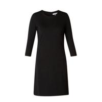 Yest jurk Ylona zwart heavy jersey kwaliteit