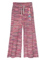 Missoni Kids pantalon de jogging en coton à ornements en cristal - Rose - thumbnail