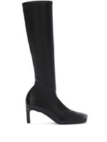 Jil Sander bottes en cuir 70 mm - Noir