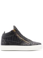 Giuseppe Zanotti baskets montantes May London - Gris