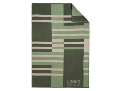 LOOKS by Wolfgang Joop Plaid 200 x 150 cm (Groen) LOOKS by Wolfgang Joop Plaid 200 x 150 cm (Groen)