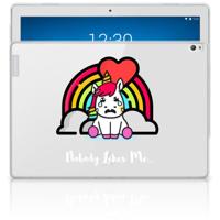 Lenovo Tab P10 Tablet Back Cover Unicorn Nobody