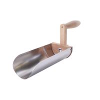 Dakgootschepje roestvrij staal