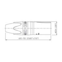 Neutrik NC3FX XLR-connector Bus, recht Aantal polen: 3 Zilver 1 stuk(s) - thumbnail