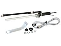 Telescoop Antenne Volkswagen Golf 3 1991-1996 Chroom Incl. 90cm kabel