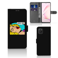 Samsung Note 10 Lite Wallet Case met Pasjes Popart Oh Yes - thumbnail