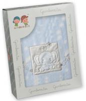 Gamberritos beddenset Olifant 80 x 120 cm