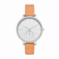 Horlogeband Skagen Skw2450 Leder Bruin