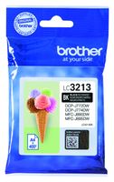 Inktcartridge Brother LC-3213 zwart HC - thumbnail