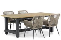 Lifestyle Advance/San Francisco 200 cm dining tuinset 5-delig