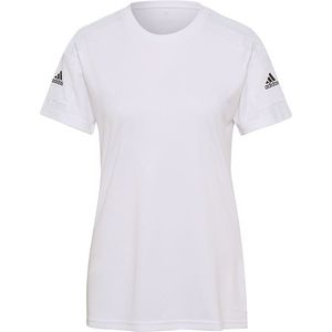 adidas Squadra Training Shirt Dames - Opruiming - Kleding - White/Black - maat M