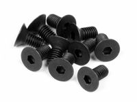 Flat head screw m3x6mm (hex socket/10pcs) (Z081) - thumbnail