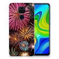 Xiaomi Redmi Note9 Silicone Back Cover Vuurwerk