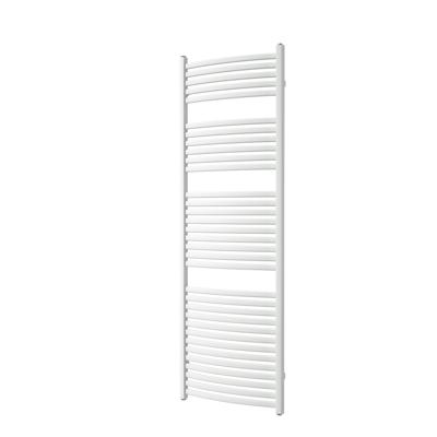 Vipera Kanza Rx enkele handdoekradiator 60 x 180 cm elektrische verwarming mat wit zijaansluiting 926W, weerstand inbegrepen Vipera Kanza Rx enkele handdoekradiator 60 x 180 cm elektrische verwarming mat wit zijaansluiting 926W, weerstand inbegrepen