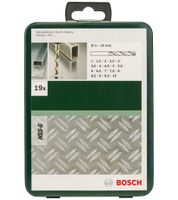 Bosch Accessories 2609255062 HSS Metaal-spiraalboorset 19-delig Geslepen DIN 338 Cilinderschacht 1 set(s) - thumbnail