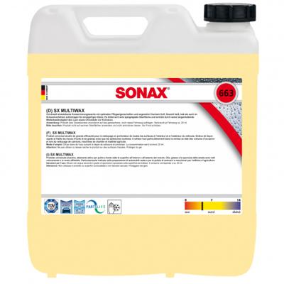 Sonax autowax Multi SX 10 liter geel Sonax autowax Multi SX 10 liter geel