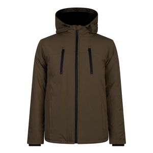 Rellix Jongens winterjas soft shell - Donker army groen