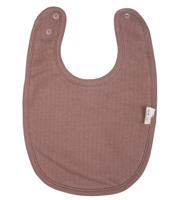 Little Indians slabbetje Burlwood junior 30 cm katoen bordeaux