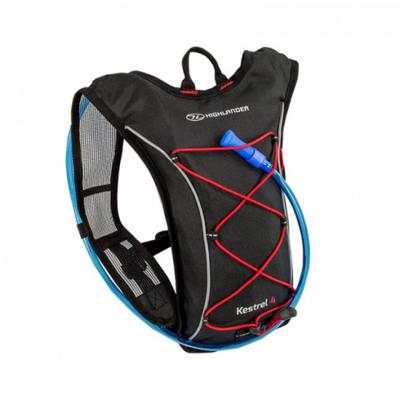 Highlander drinkrugzak Kestrel met waterreservoir 6 Liter zwart/rood Highlander drinkrugzak Kestrel met waterreservoir 6 Liter zwart/rood