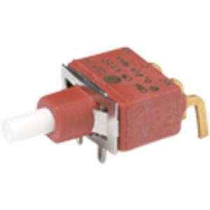 C & K Switches E112MD1ABE Druktoets 20 V, 20 V/DC 1x aan/(aan) 1 stuk(s) Bulk