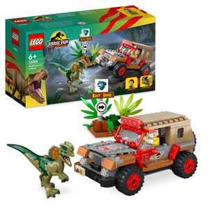 LEGO Jurassic Park Dilophosaurus hinderlaag 76958