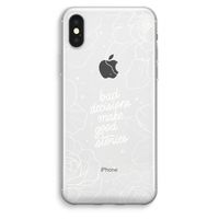 Good stories: iPhone XS Max Transparant Hoesje