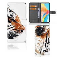 Hoesje OPPO A98 5G Watercolor Tiger - thumbnail