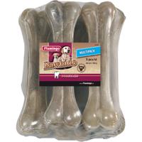 Hondensnack Rawhide Been Multipack 20 cm 5 stuks 825 gr - 5 stuks x 20 cm Flamingo