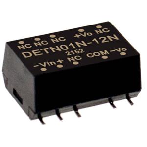 Mean Well DETN01N-12N DC/DC-converter, SMD 42 mA 1 W Aantal uitgangen: 2 x Inhoud 1 stuk(s)