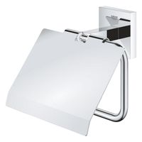 Grohe Start Cube closetrolhouder - met klep - chroom 41102000