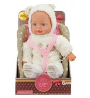 Toi-Toys Babypop in Poppenzitje - 33 cm