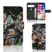 Apple iPhone X | Xs Telefoonhoesje met foto Badges