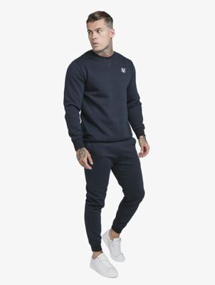 Sik Silk / joggingbroek Muscle Fit in blauw