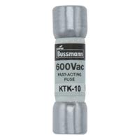 Eaton KTK-10 KTK-10 Zekeringsinzetstuk (Ø x l) 10 mm x 38 mm 10 A 600 V Supersnel -FF- Inhoud 10 stuk(s)