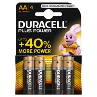 Duracell Batterijen Plus Power, Alkaline, 4 x AA