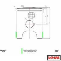 Zuiger VHM Bidalot RF 39.95 A - thumbnail