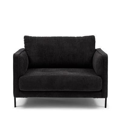 Rivièra Maison Loveseat 'Bal Harbour' Celtic Weave, kleur Caviar