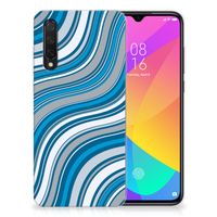 Xiaomi Mi 9 Lite TPU bumper Waves Blue - thumbnail