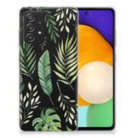 Samsung Galaxy A52 (5G/4G) TPU Case Leaves - thumbnail