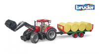 bruder Case IH Optum 300CVX met voorlader modelvoertuig 03198