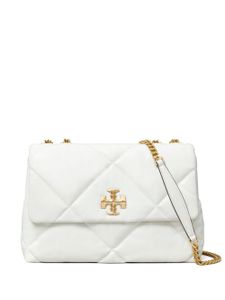 Tory Burch sac porté épaule Kira à design matelassé - Blanc