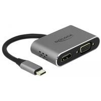 DeLOCK DeLOCK USB-C > HDMI + VGA - thumbnail