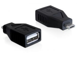 Delock 65296 Adapter USB 2.0 Type Micro-B male > USB 2.0 Type-A male